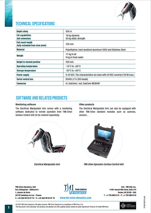 rov arm PDF download